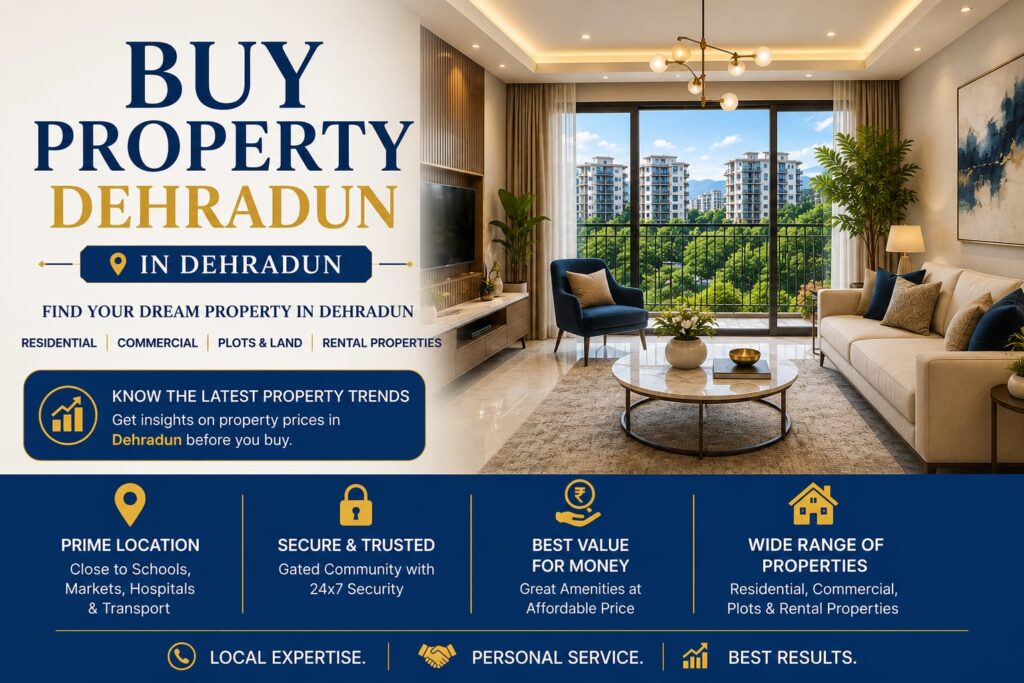 buy property dehradun